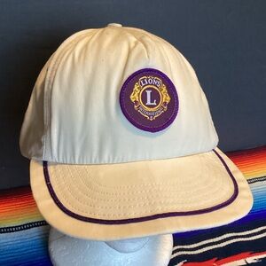 Vintage lions International Club SnapBack Hat Made in USA
